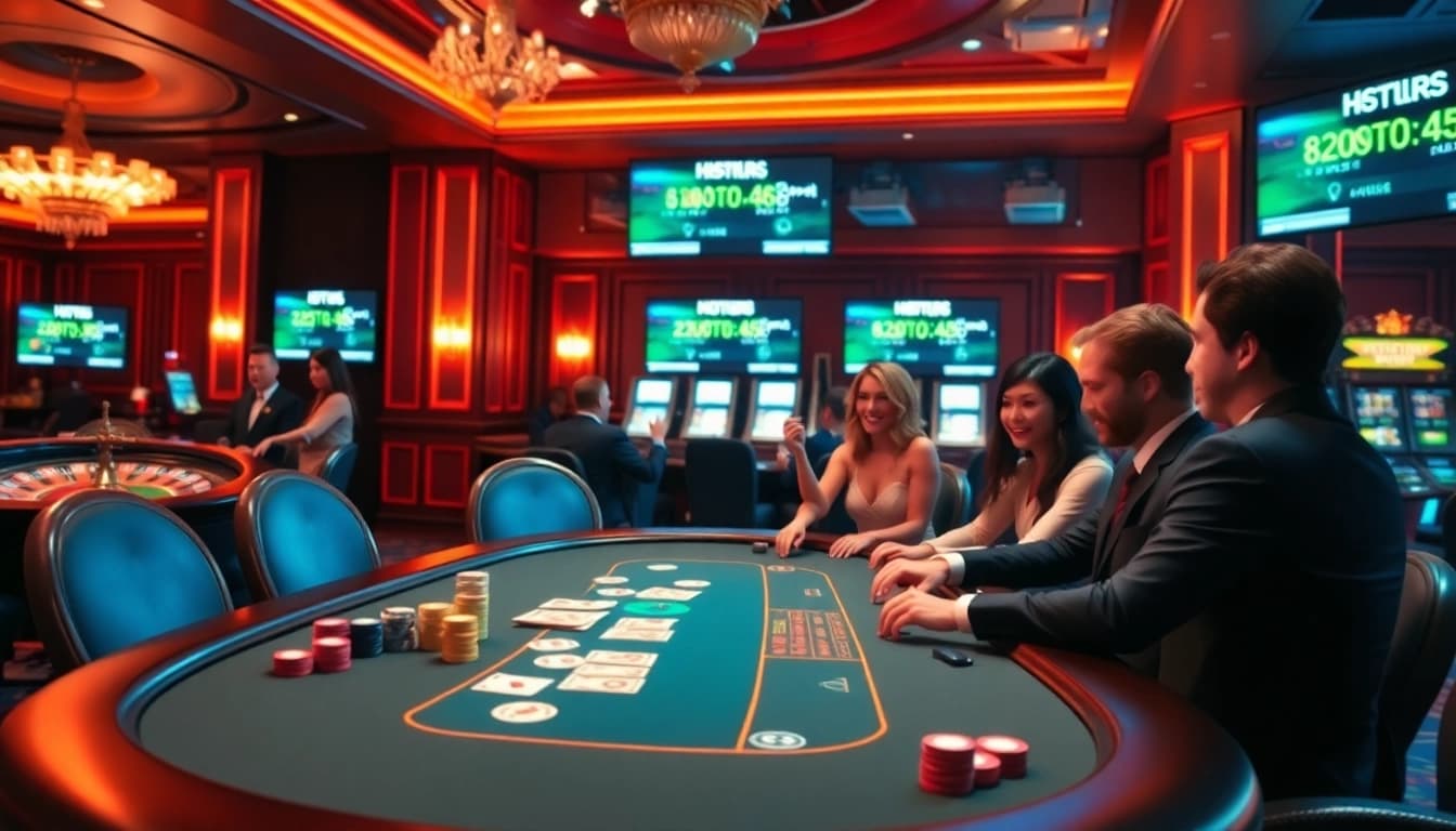 Savor the thrill of online betting at https://socolive2.stream/ with a vibrant poker table action.
