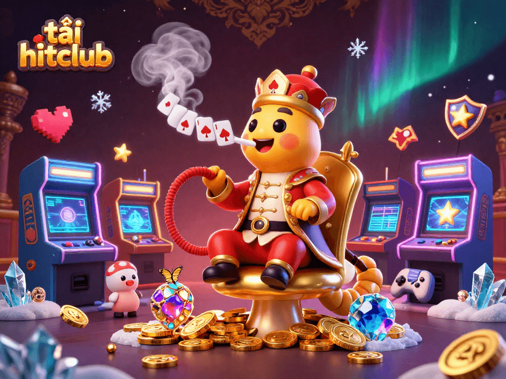 Engage in thrilling gameplay at tải hitclub while enjoying vibrant 3D arcade elements and casino themes.