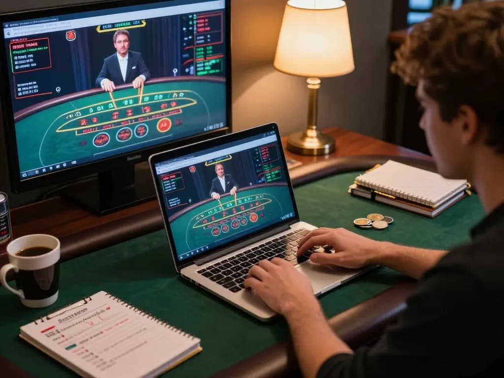 Active player engaging with live dealer blackjack on https://rr88.navy/ for an immersive online gambling experience