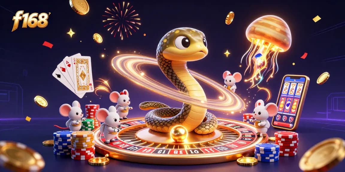 f168 offers thrilling cosmic games with betting astronauts and vibrant casino elements.