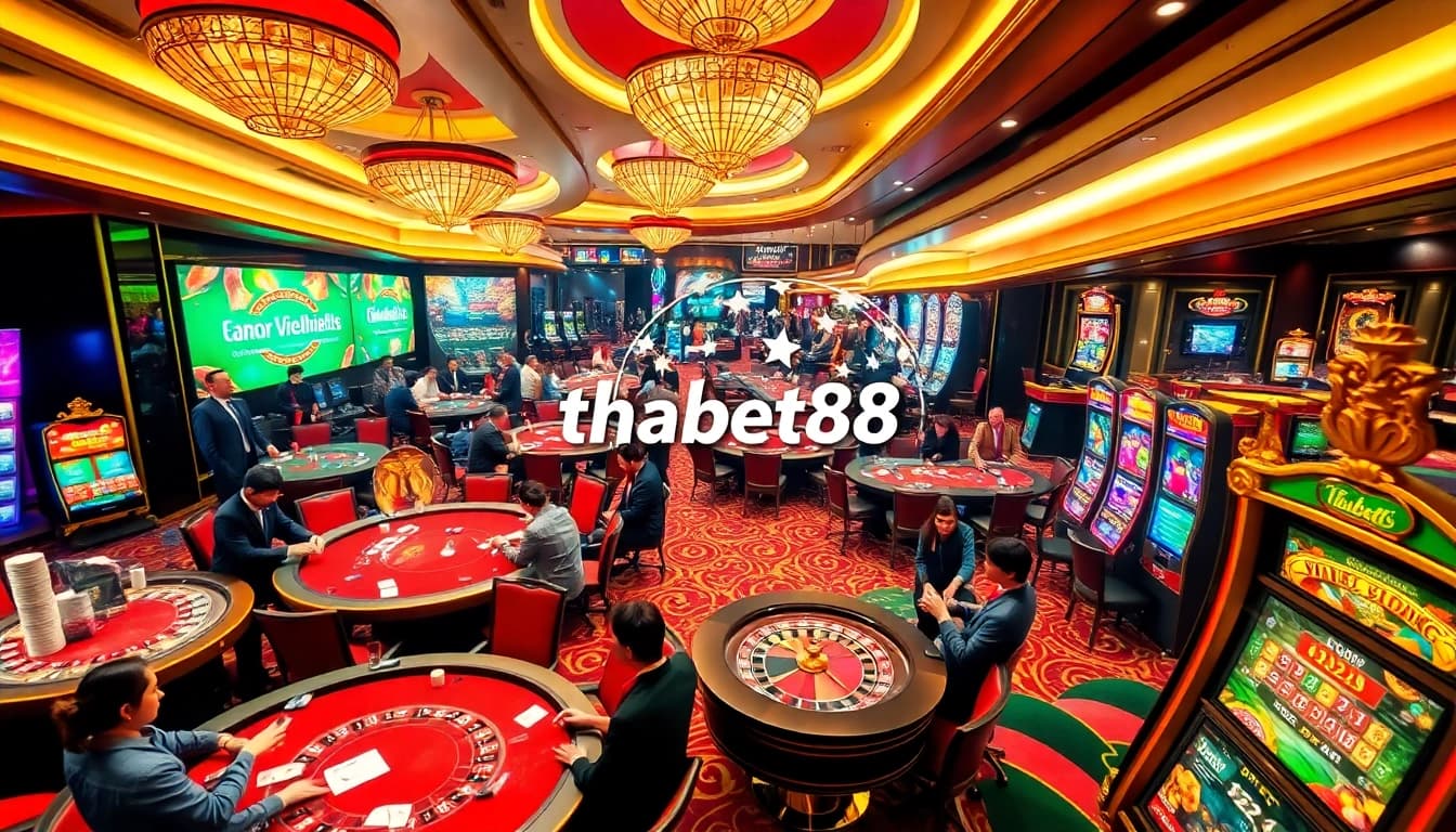 Experience the thrill of thabet88 with professional dealers and vibrant casino action.