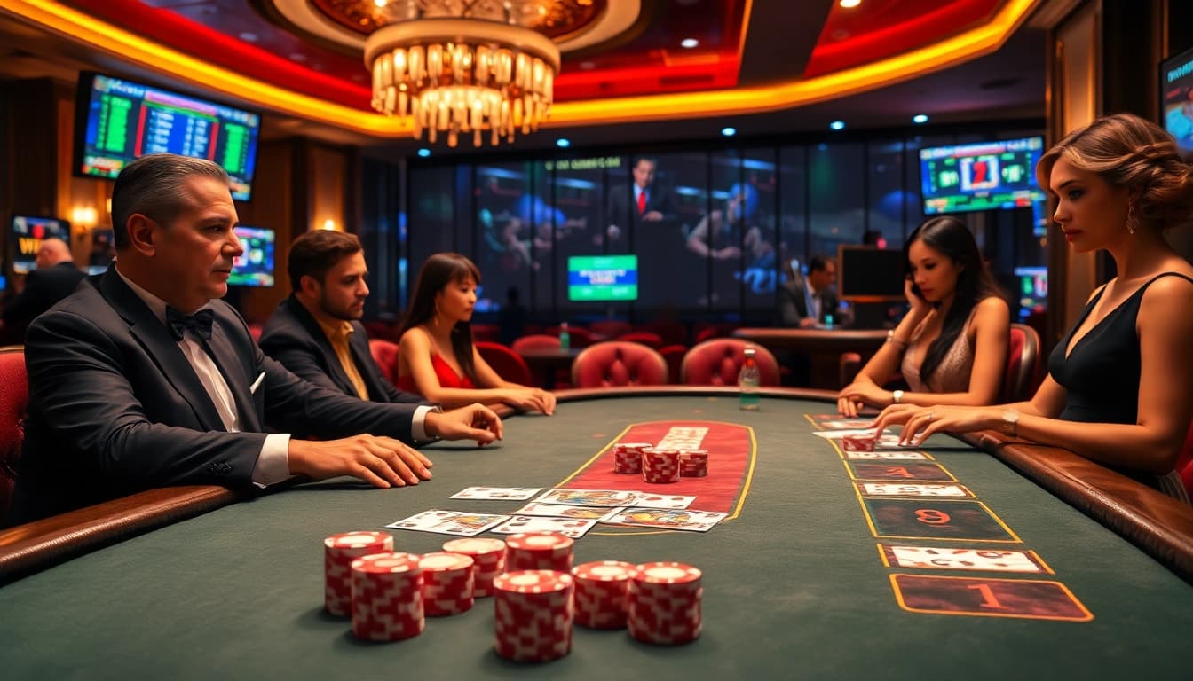 Engage with high-stakes poker at https://lucky88ai.net/ featuring glamorous players and luxurious casino ambiance.