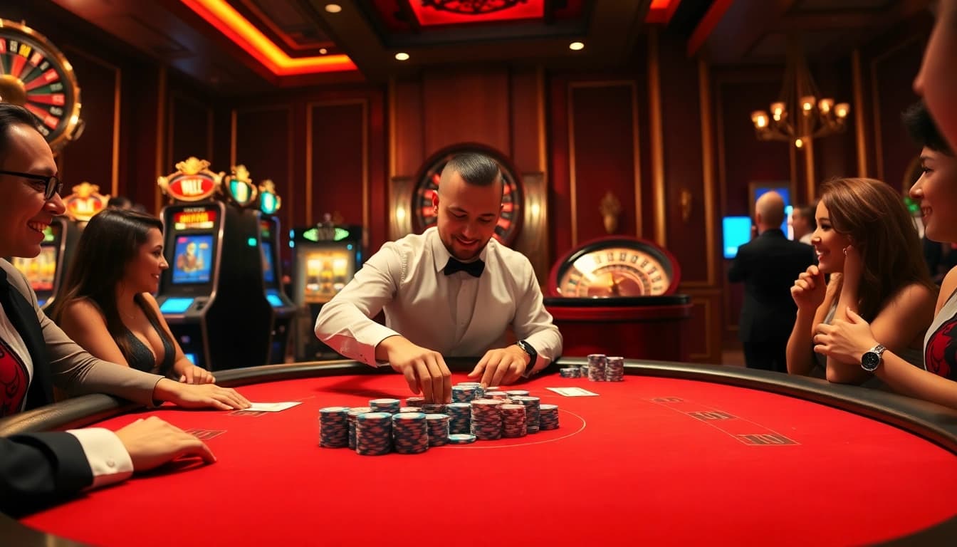 Experience the excitement at https://gg88live.com/ with engaging poker games and vibrant casino atmosphere.