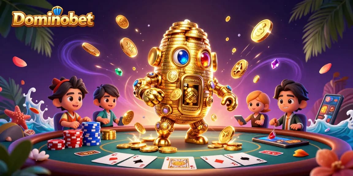 Experience thrilling poker action with Dominobet's exciting games and rich visual presentation.