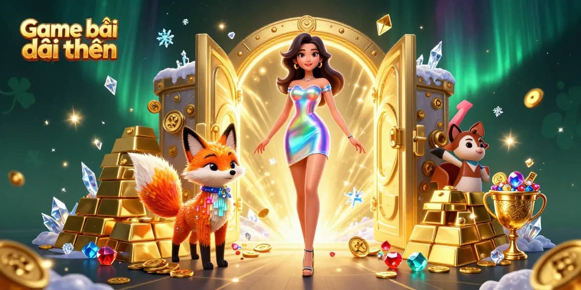 Experience exciting Game bài đổi thưởng with vibrant visuals and dynamic casino elements.