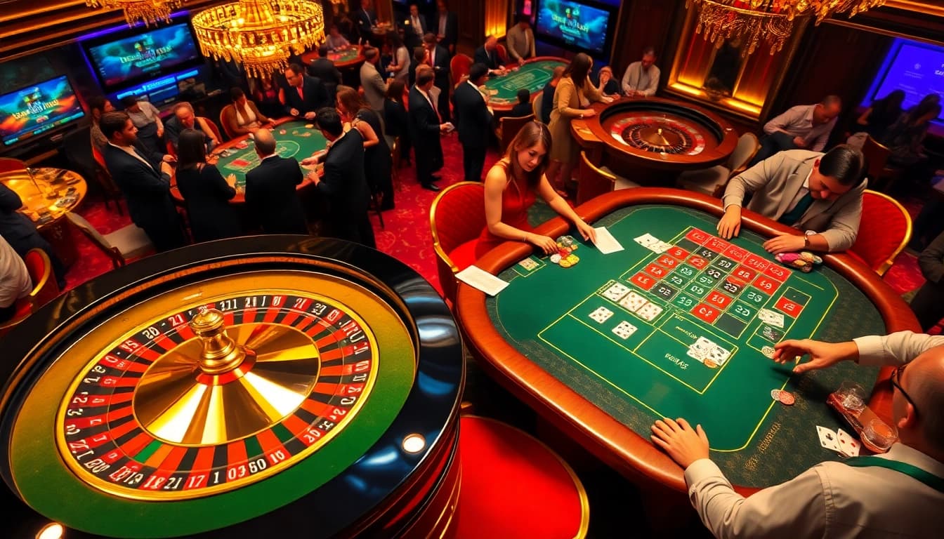 Engage in high-stakes gaming at https://kong88.win with luxurious roulette wheels and poker action.