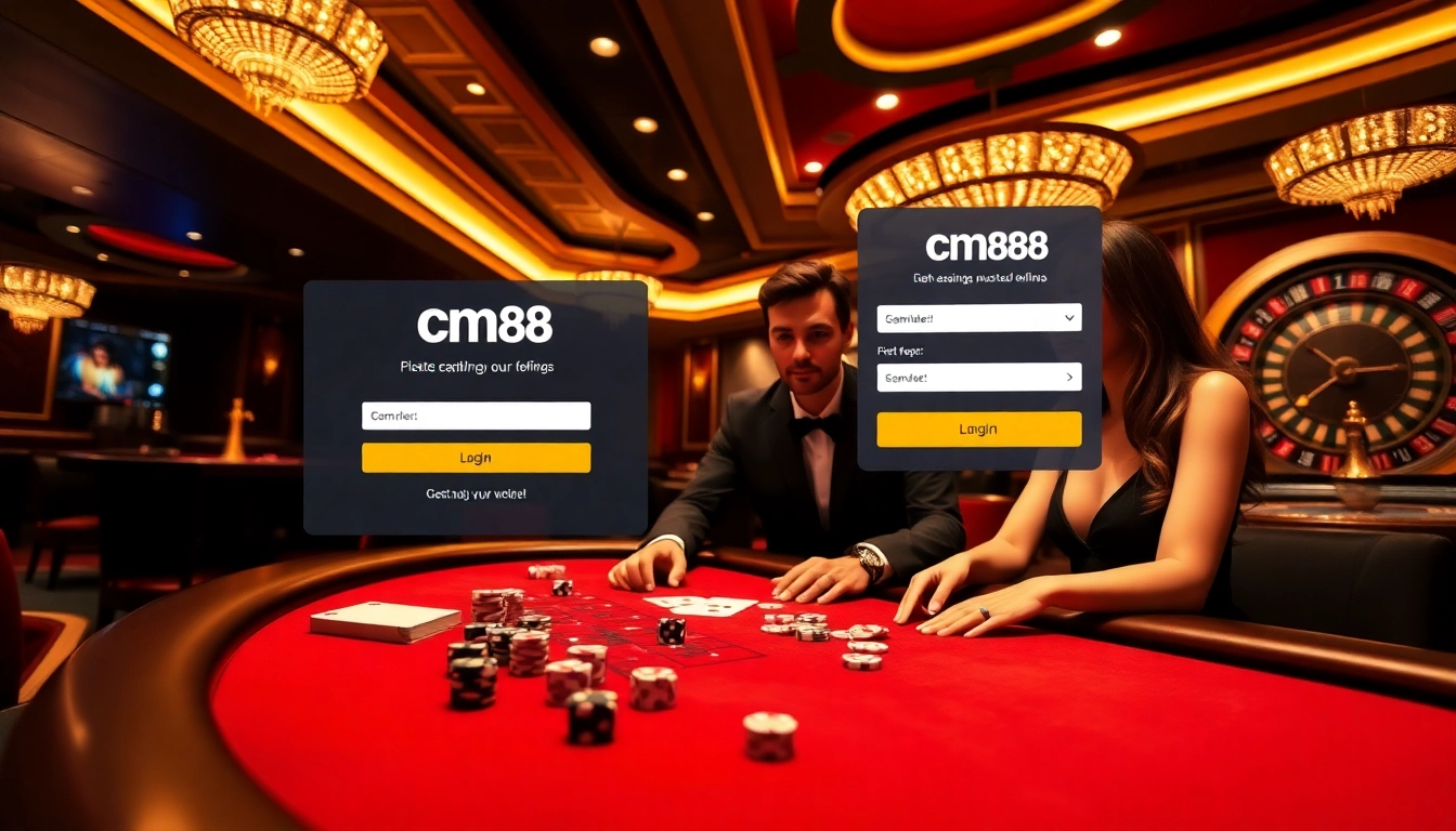 Effortlessly access cm88 login while engaging in thrilling casino gaming action.
