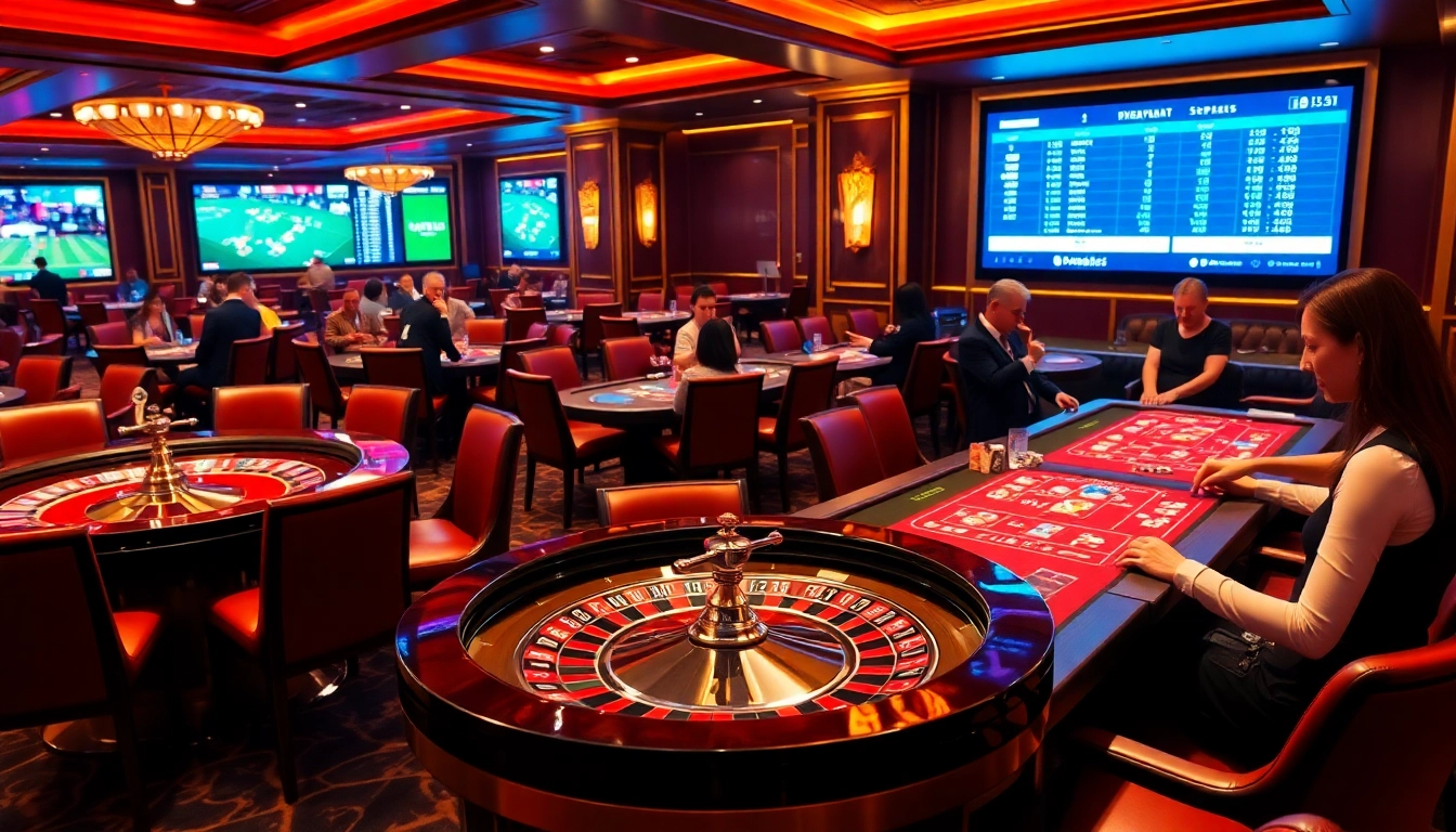 Experience the thrill of THABET with vibrant casino tables and betting excitement.