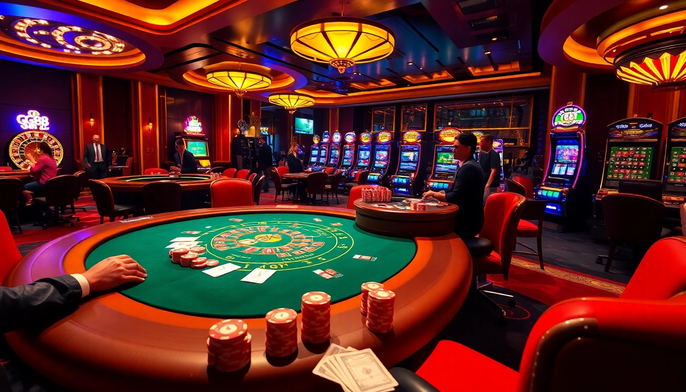 Experience the excitement of online betting at https://gg88.my/ with vibrant casino elements and high-stakes gameplay.