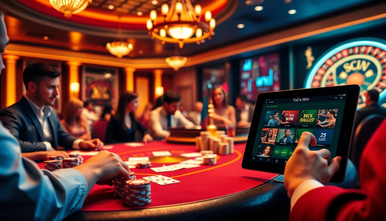 Engage with the lively atmosphere of casino gaming as players enjoy poker while downloading tải sun win.