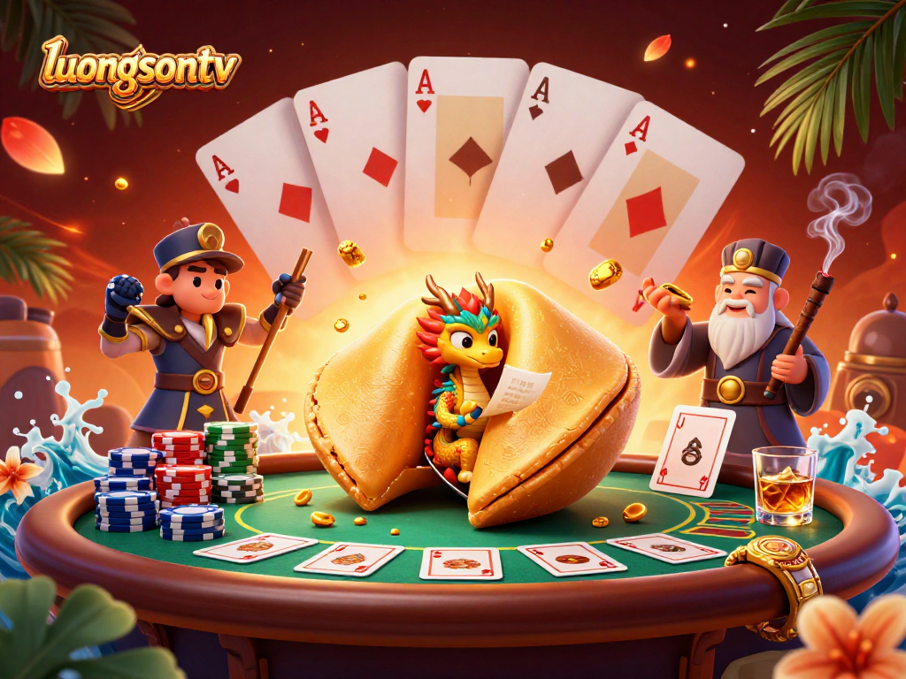 Experience thrilling poker moments with luongsontv as the wise dragon uncovers fortunes