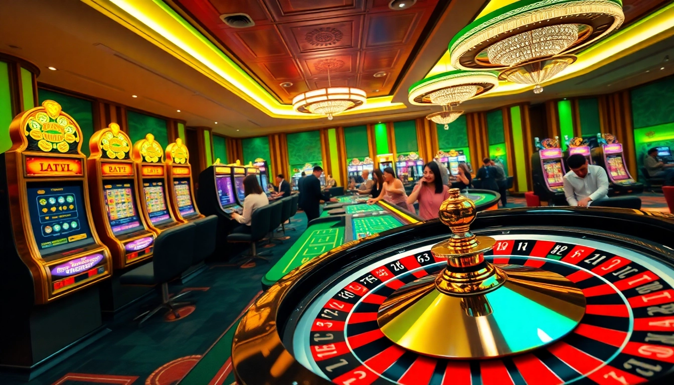 Experience thrilling bets at trang chủ 789win with vibrant casino scenes and engaging gameplay.