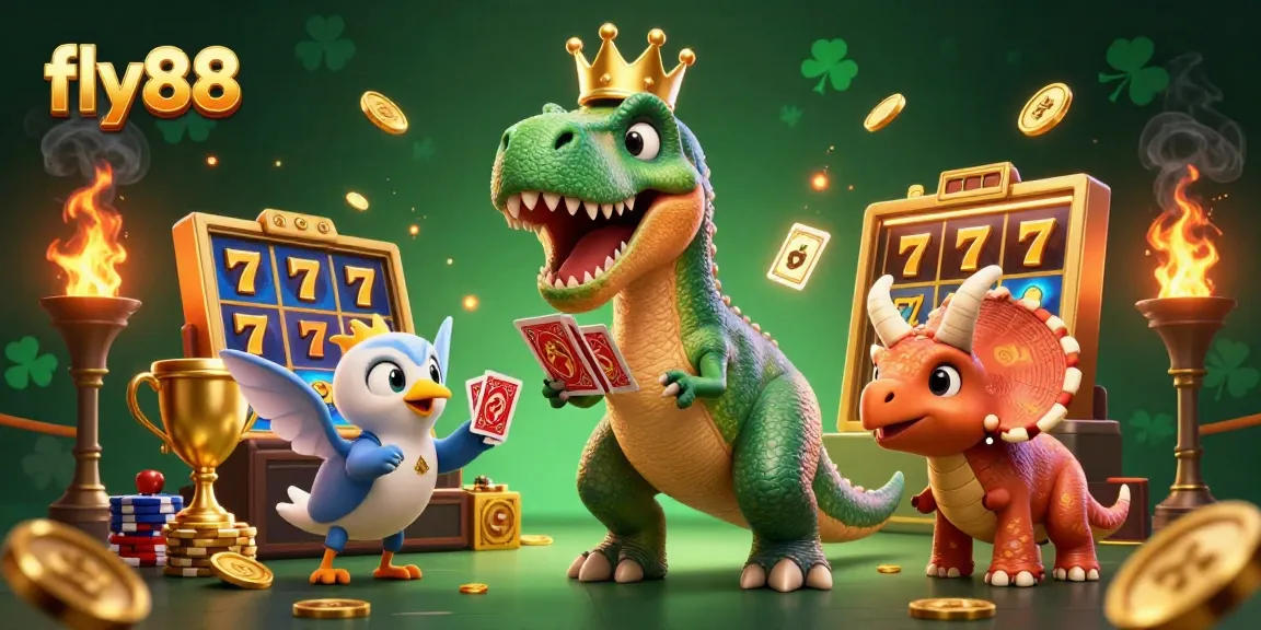 Enjoy an engaging fly88 gaming experience with characters in action, illuminating fun and excitement!